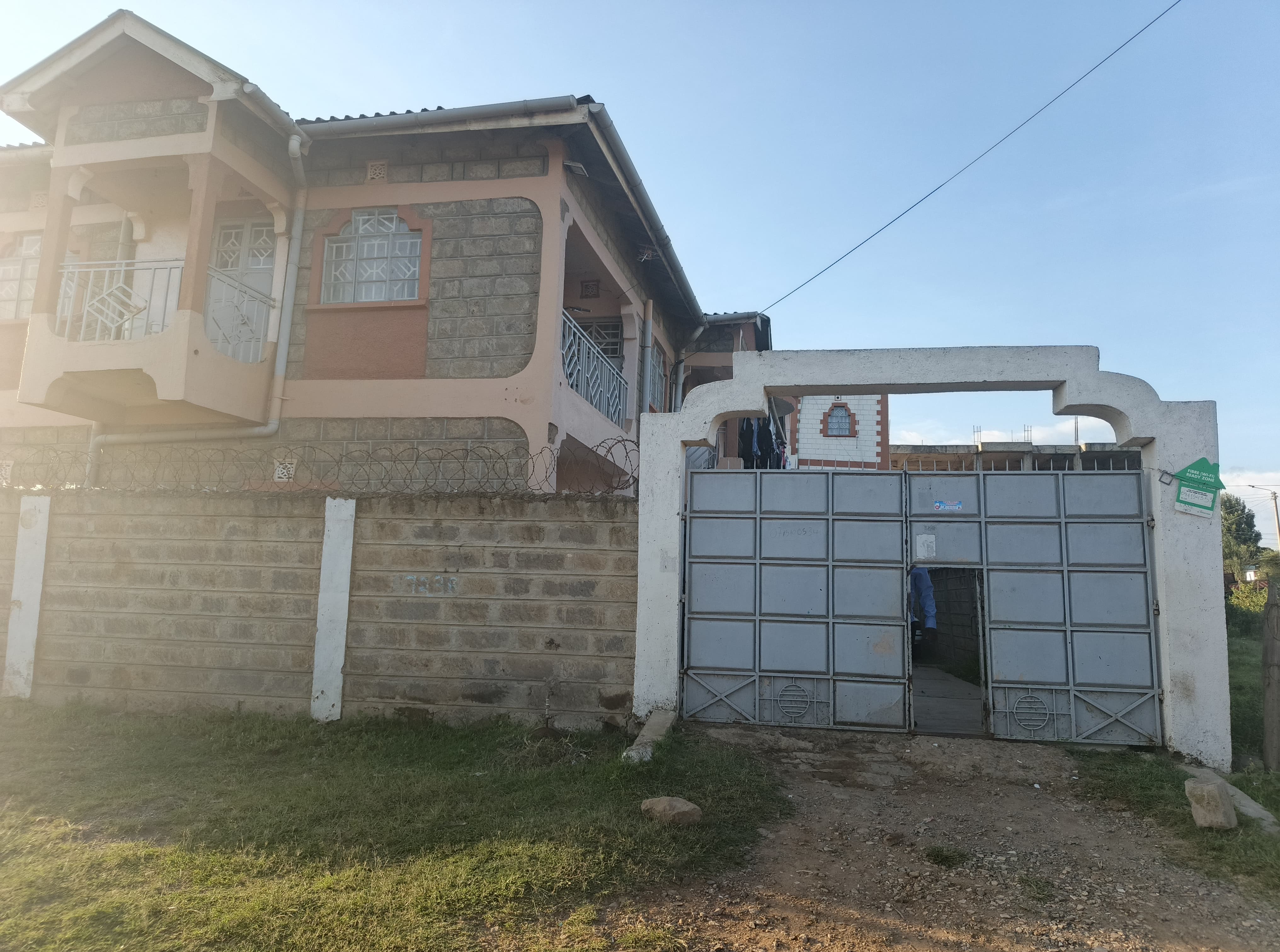 Narok apartment block exterior 2-storey