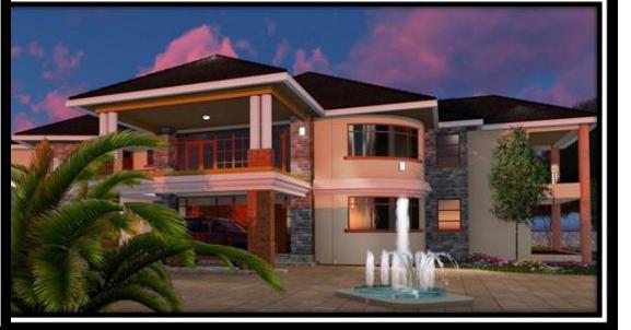 Premium mansion Narok – Sabukoki Estate aerial overview